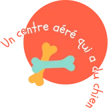 Logo - Un centre aéré qui a du chien